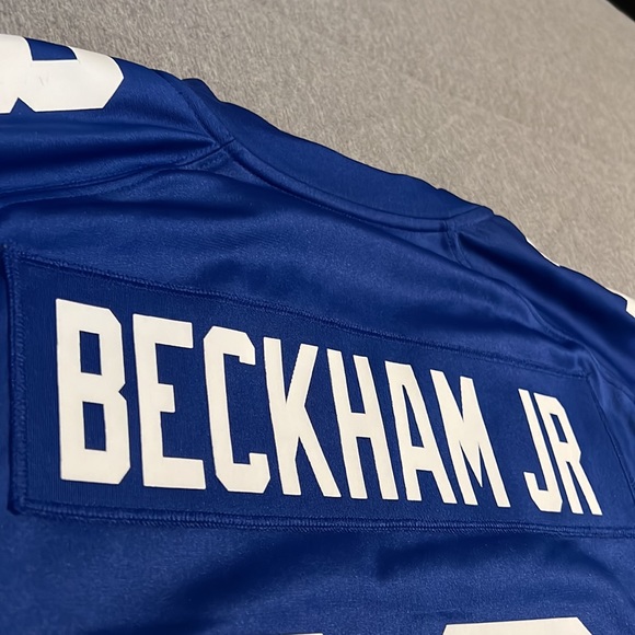 New York Giants #13 Odell Beckham Jr NFL On Field Nike Jersey - Picture 10 of 10